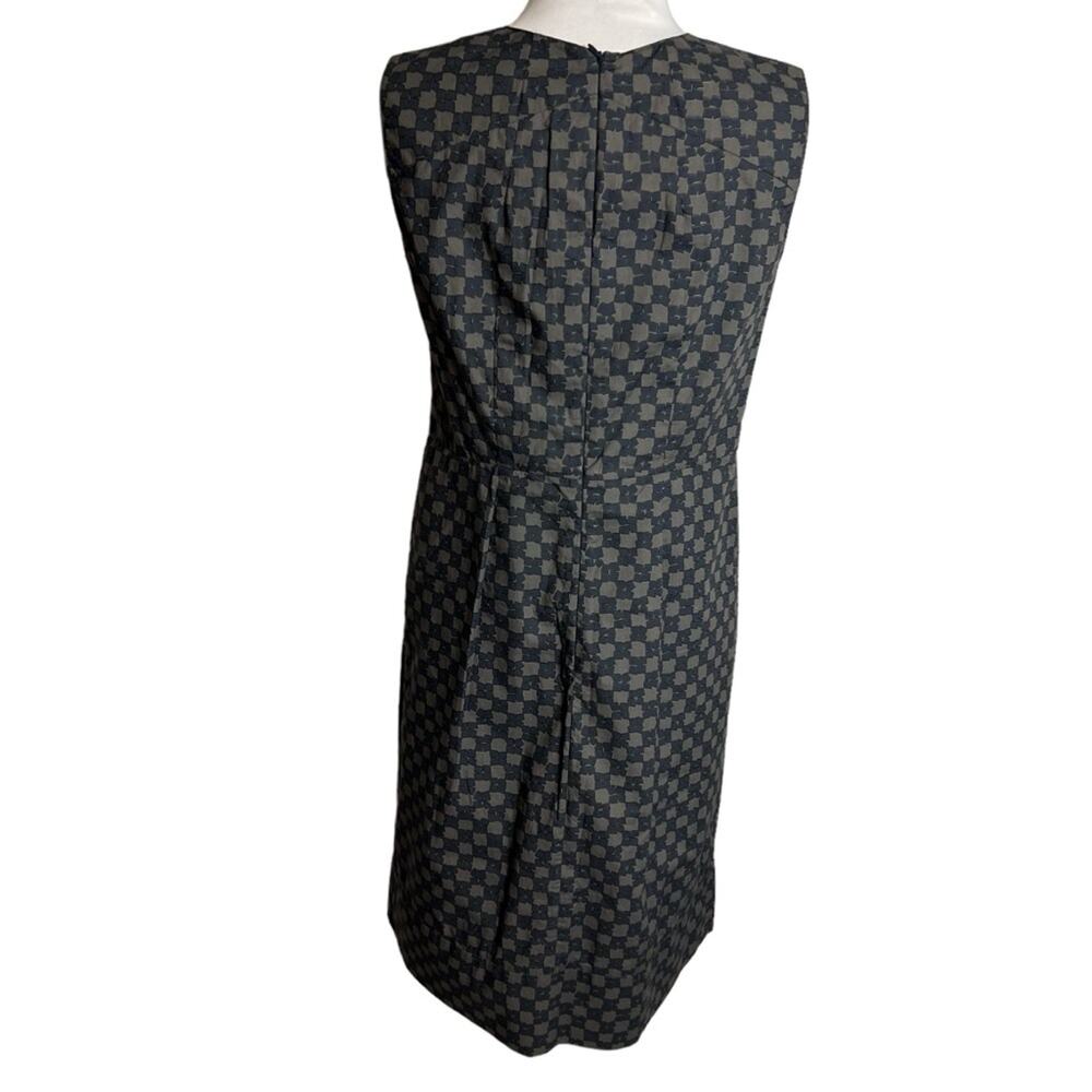 Marni printed poplin sheath dress with pocket Sz 42 - Picture 2 of 7